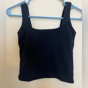 Abercrombie & fitch. XS black square neck tank